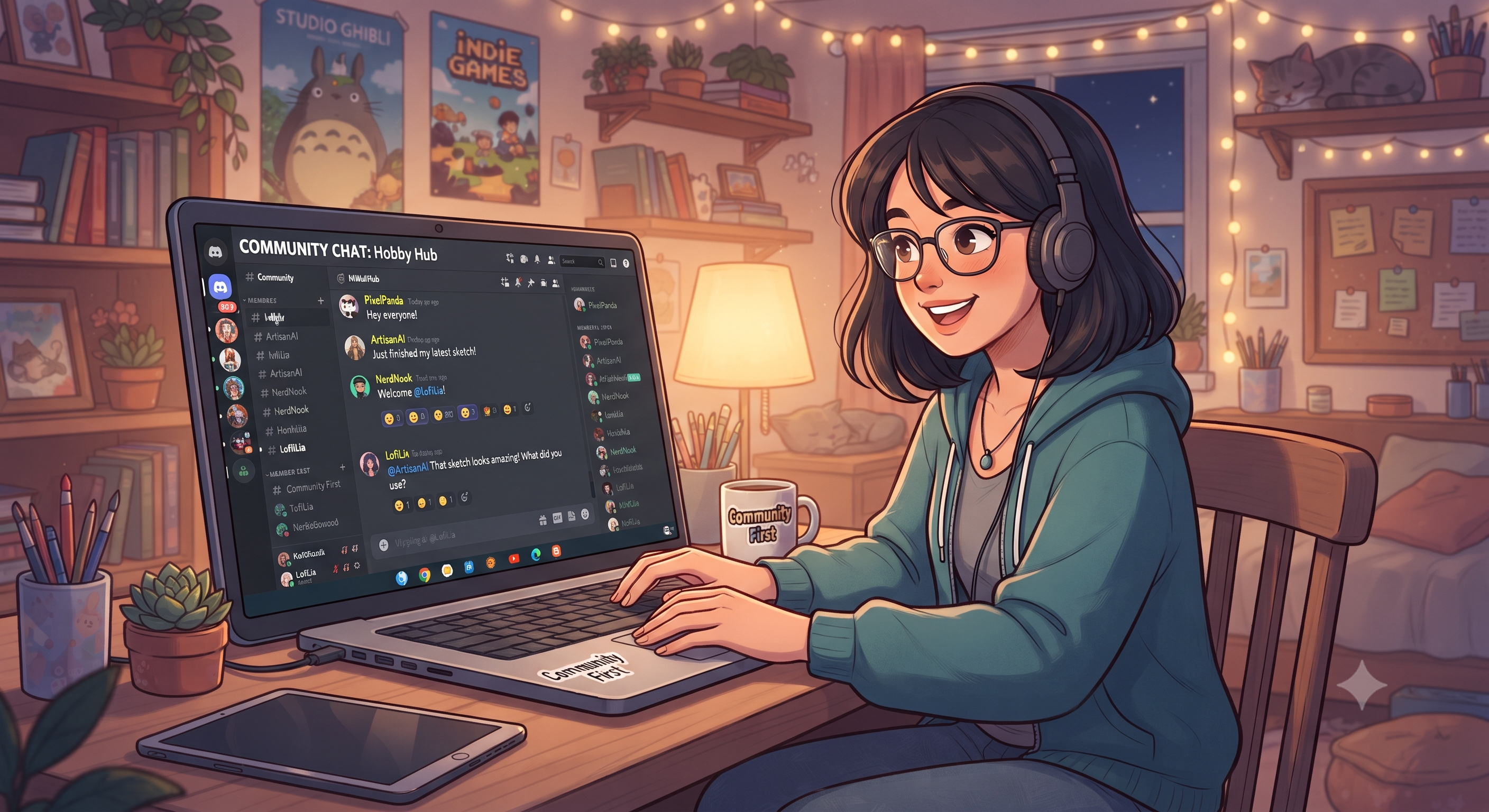 Founder engaging with a Reddit community